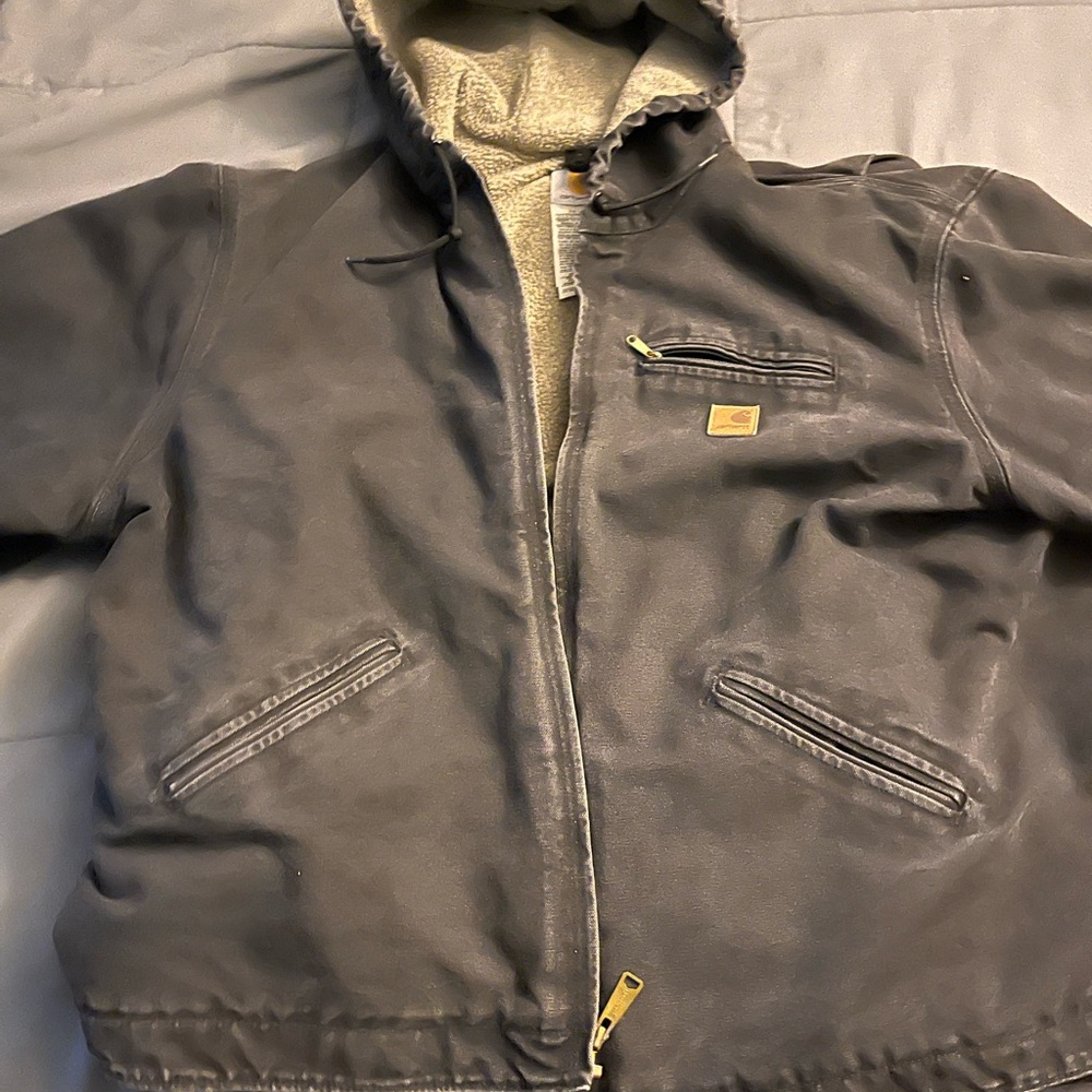 Carhartt used Black Sherpa Jacket